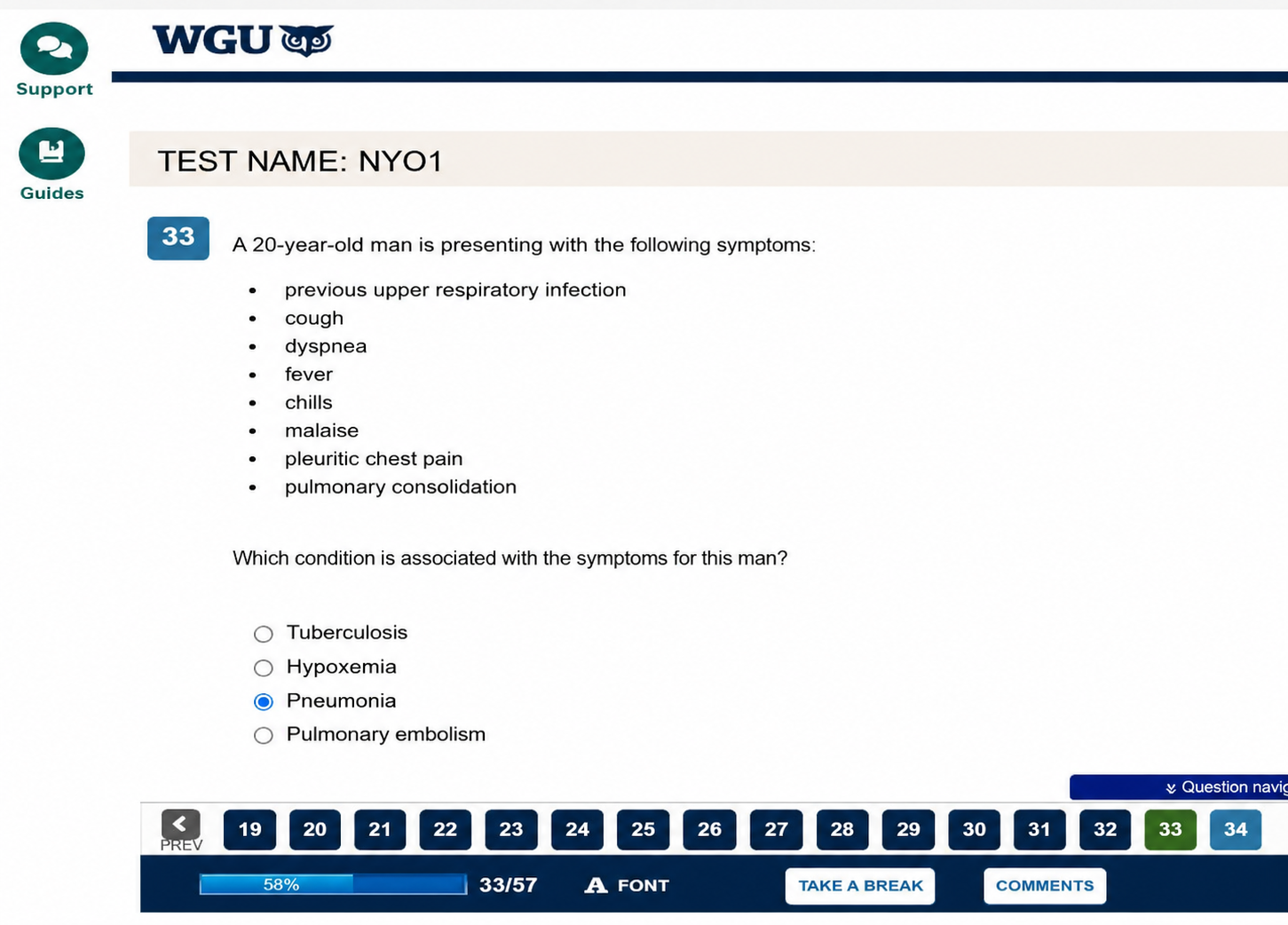 WGU D236-NYO1 PATHOPHYSIOLOGY OA1