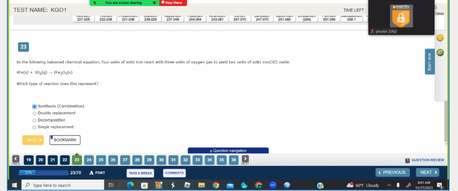 WGU D425 Introduction to Chemistry OA2