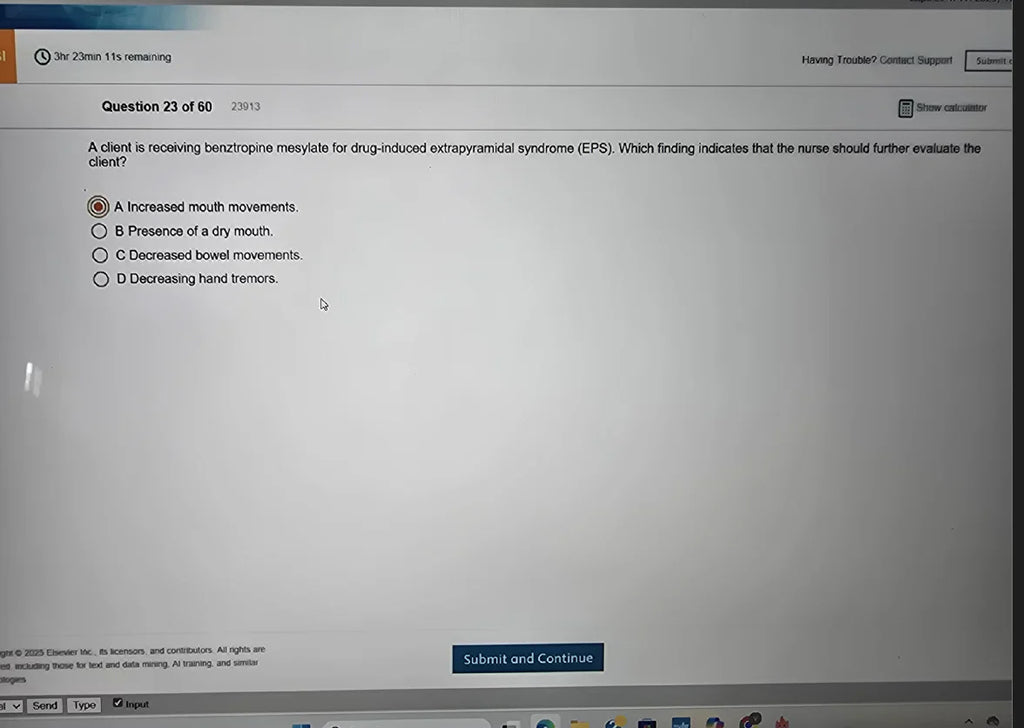 WGU D449 Psych & Mental Health OA2