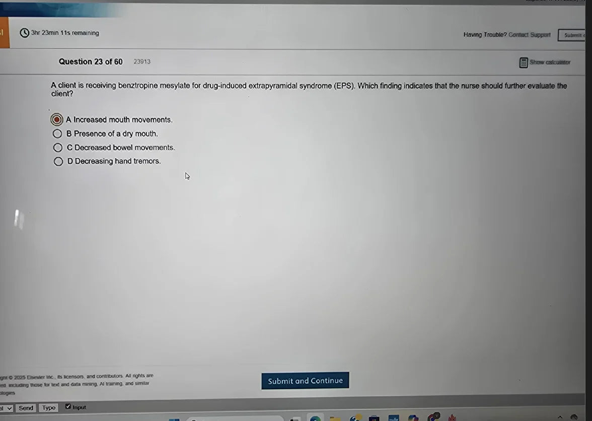 WGU D449 Psych & Mental Health OA2