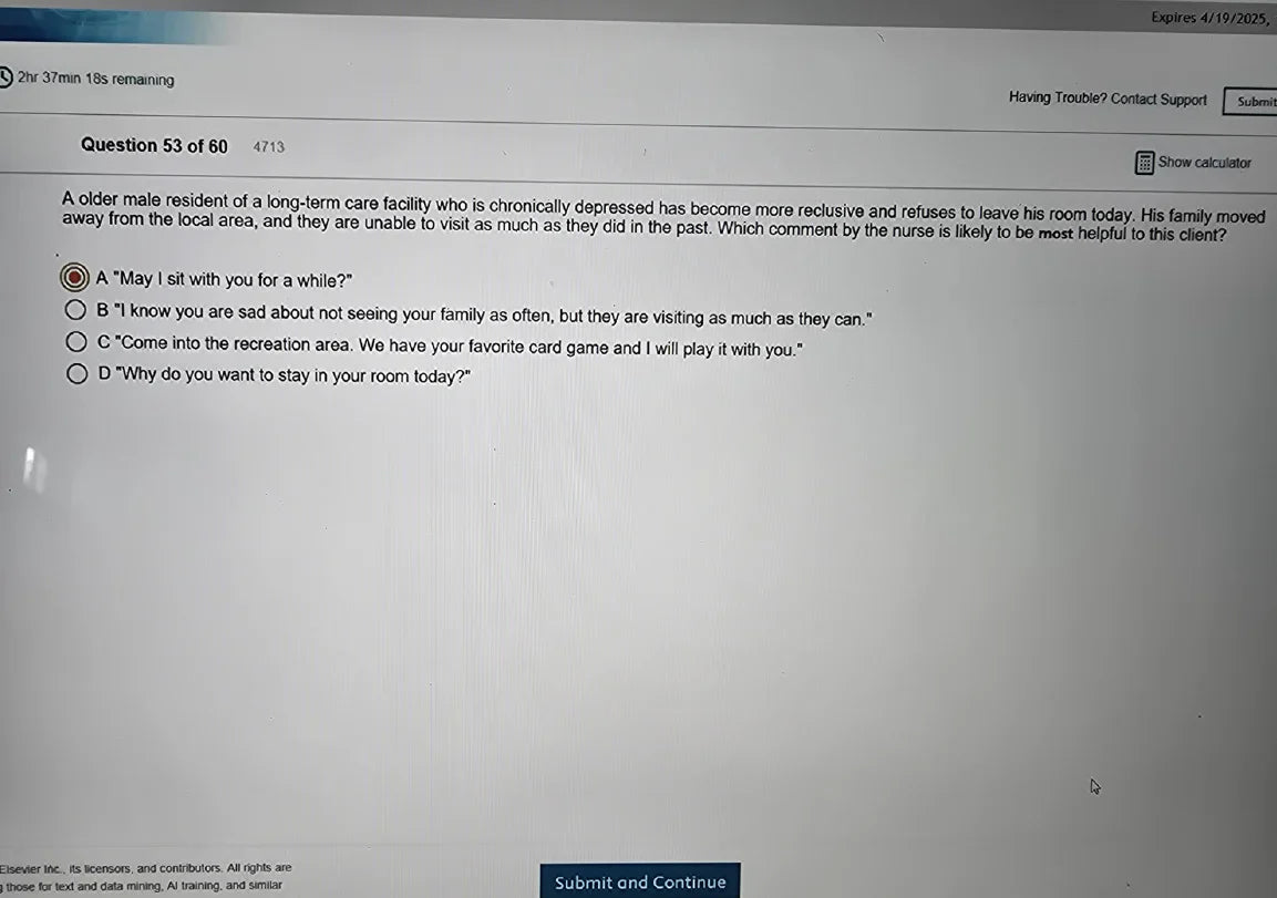 WGU D449 Psych & Mental Health OA2